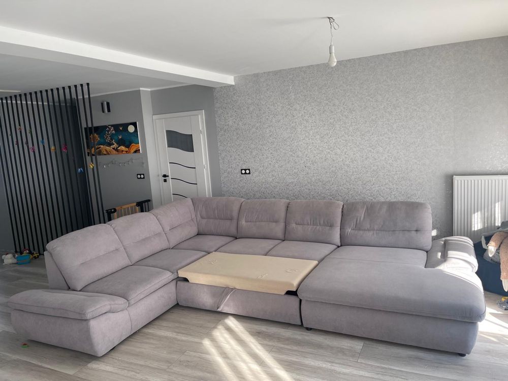 Duży narożnik, kanapa, sofa z funkcją spania