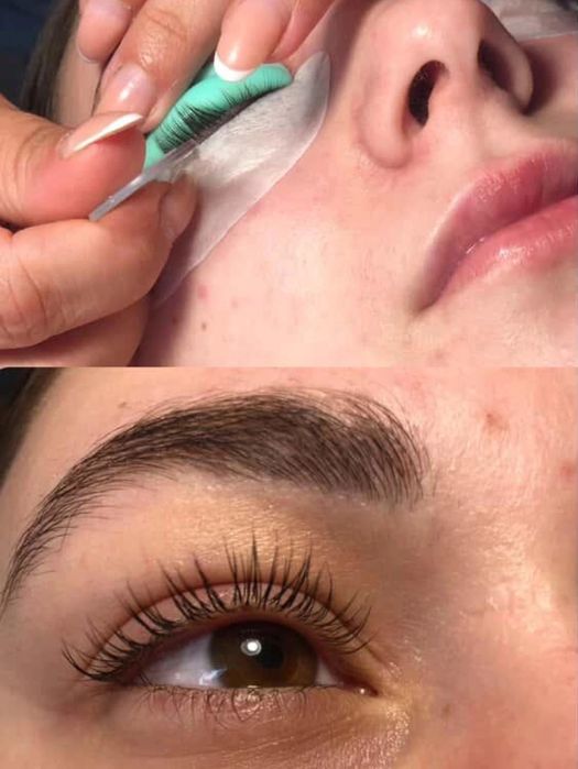 Ламинирование ресниц и бровей