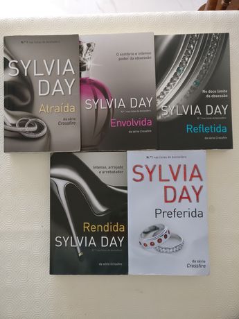 Livros escritora Sylvia Day - série Crossfire