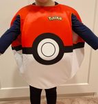 Strój Kostium Przebranie Pokemon Pokeball 98 116