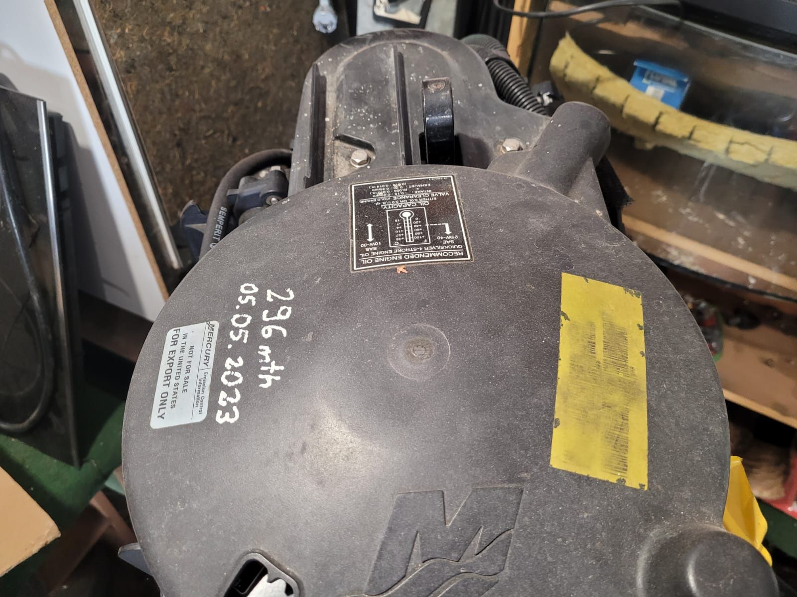 Silnik zaburtowy Mercury EFI 50HP czterosuw wtrysk 310motogodzin,,oryg