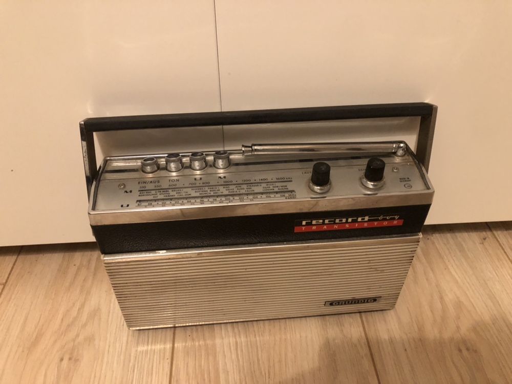 Stare piękne radio Grundig kolekcjonerskie - vintage retro