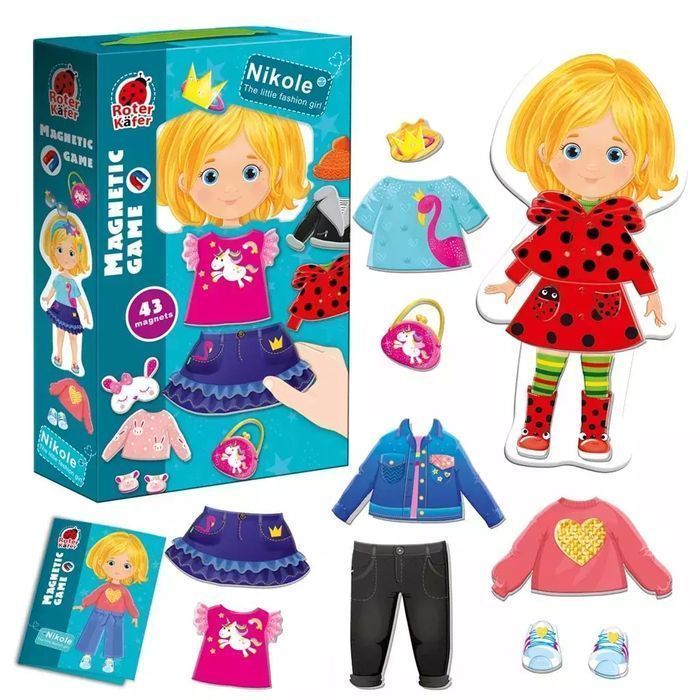 Nikole. The little fashion girl, gra magnetyczna. Roter Kafer
