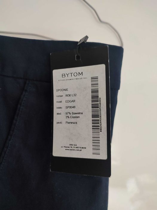Nowe spodnie BYTOM EDGAR