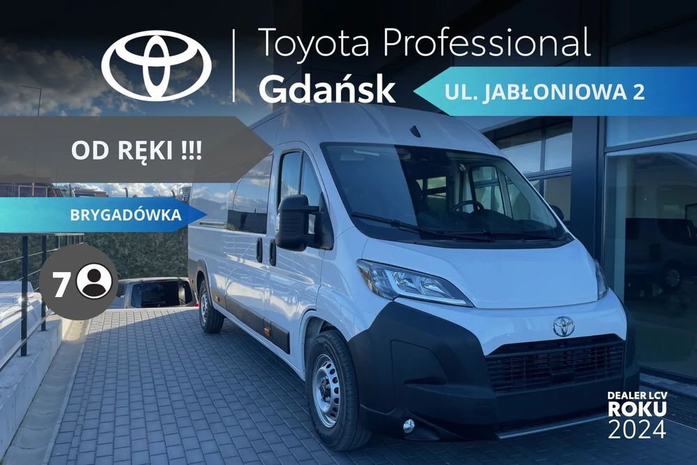 Toyota Proace MAX L3H2  Proace MAX Active L3H2 Brygadówka 7 miejscowa - od ręki!!!