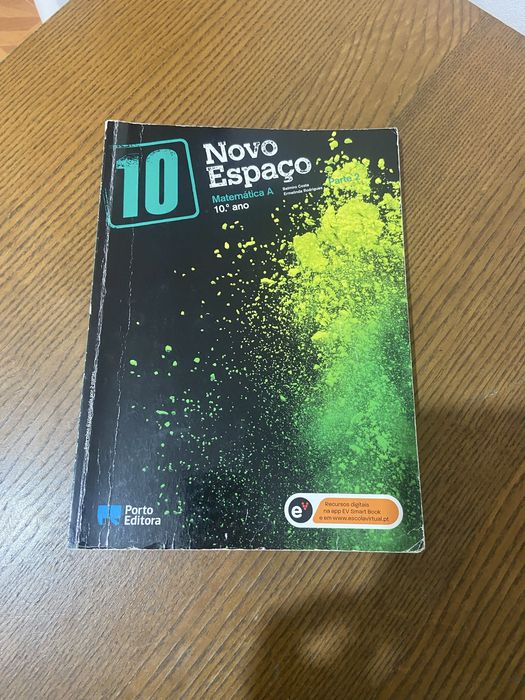 Manuais e caderno de atividades Matemática A 10 ano