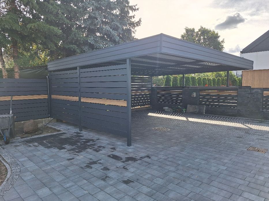 Carport, wiata na samochód, zadaszenie