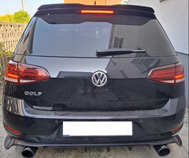 tłumik końcowy przelotowy VW GOLF 7 7.5 75 1,2 1,4 1,6 2,0 AKRAPOVIC