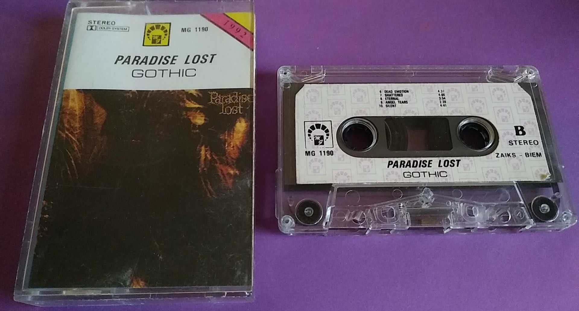 Paradise Lost – Gothic , KASETA MAGNETOFONOWA 1992