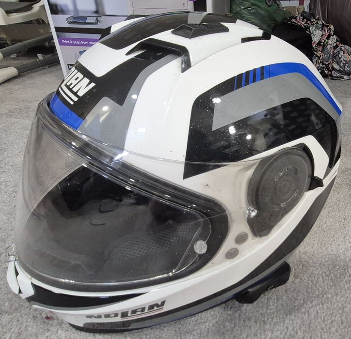 Kask Nolan N87 roz.M z interkomem N-COM B1.4