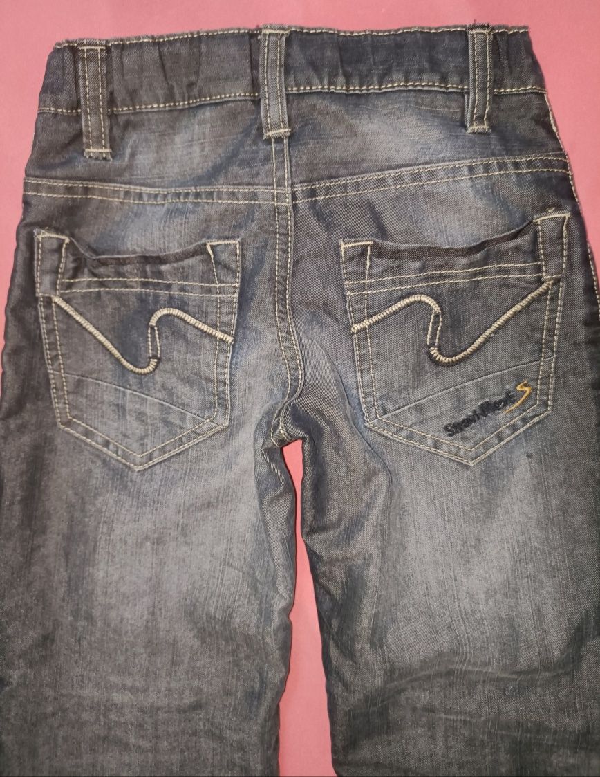Демисезонные джинсы для мальчика р.122-128см, 7-8лет