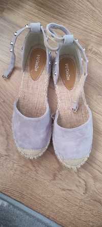 Fioletowe espadryle