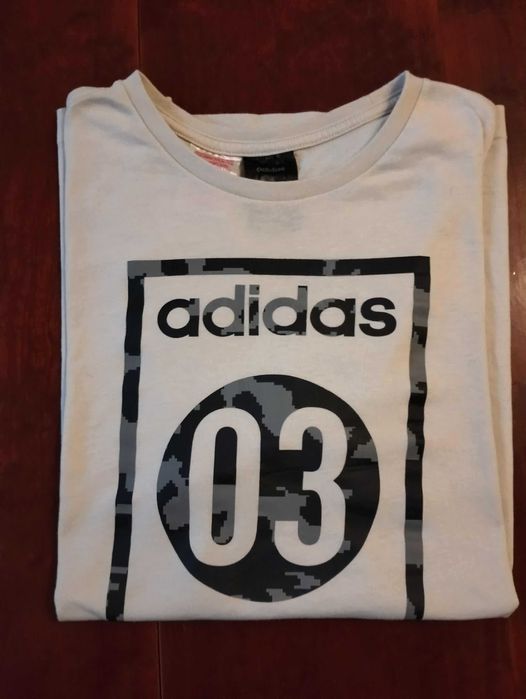 NOWA Adidas shirt koszulka bluzka chłopiec  158