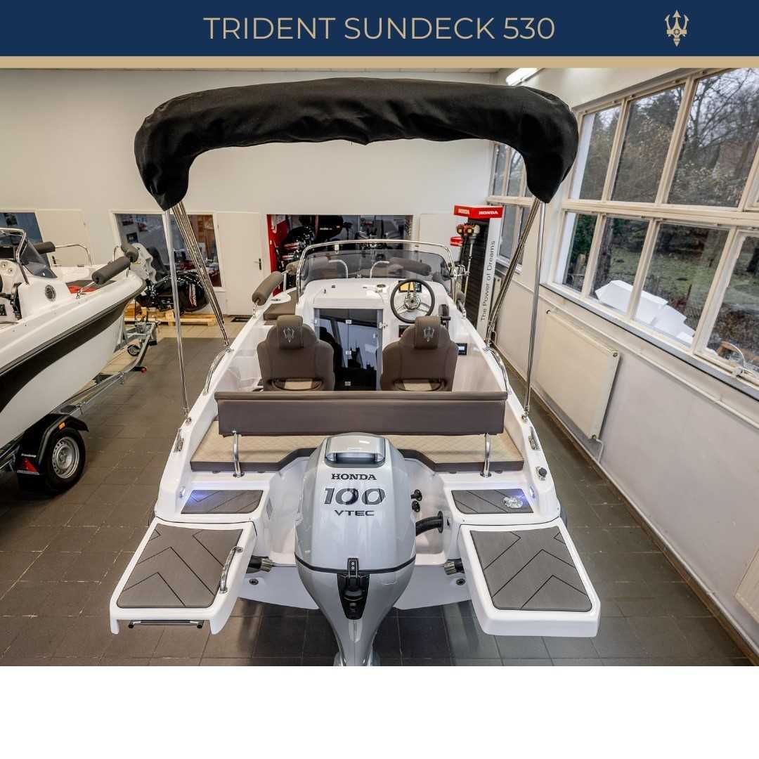 Łódź Motorowa Trident 530 SUNDECK