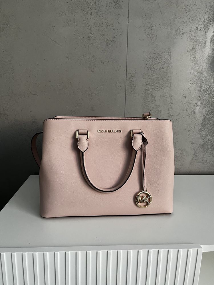 Michael Kors torba torebka skóra saffiano super stan