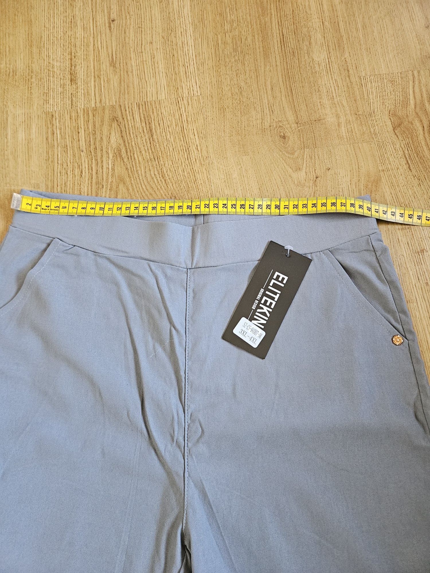 Spodnie damskie z lycrą r. 3 XL/4 XL-NOWE