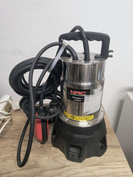 Pompa do czystej i brudnej wody NAC 1000 W