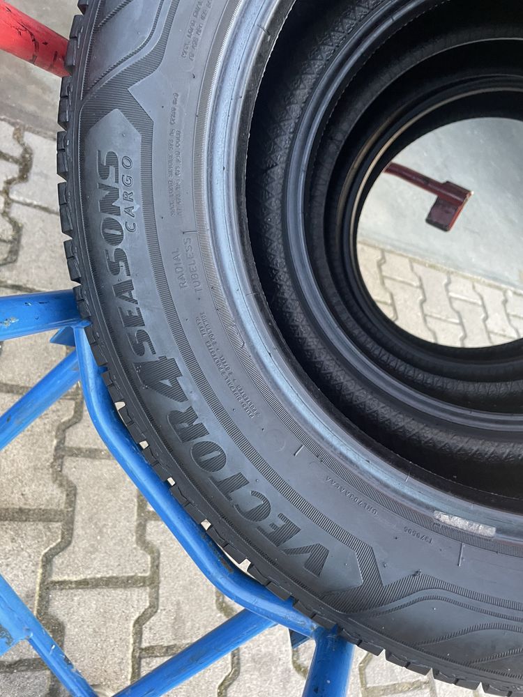 2x opony 205/65/16c goodyear vector 4 season caloroczne 2023 rok