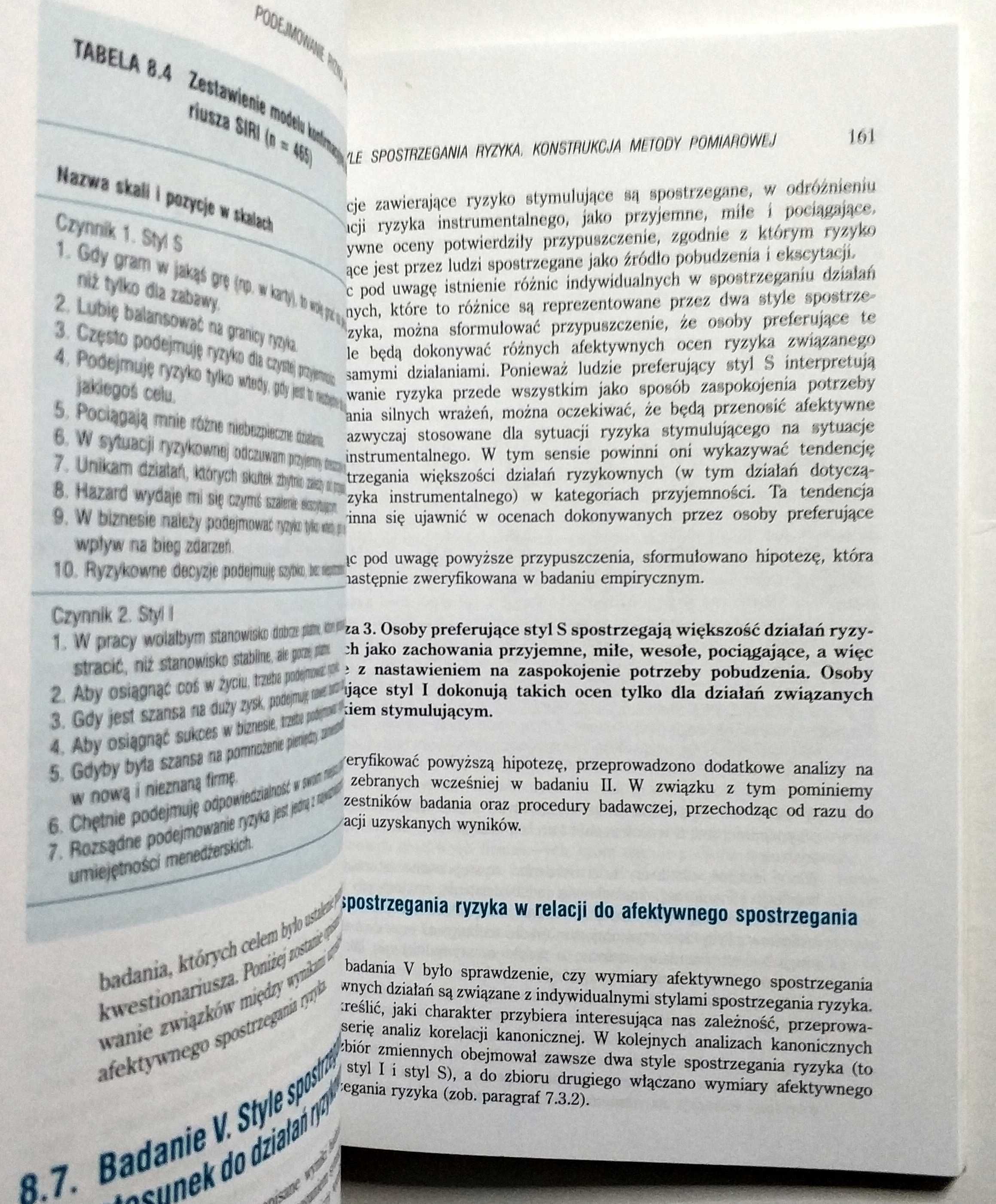 Przyjemność czy konieczność? Psychologia spostrzegania i podejmowania