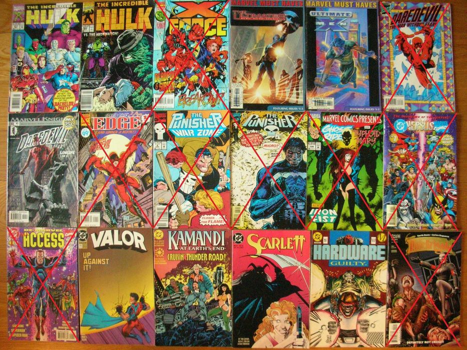 Lote Comics em inglês (Marvel, DC, Dark Horse, Image, IDW, etc.)