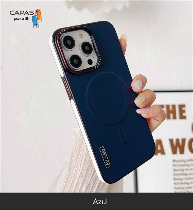 Capa air MagSafe iPhone 15/14/13/12/11Pro/ProMax -- PORTES INCLUIDOS