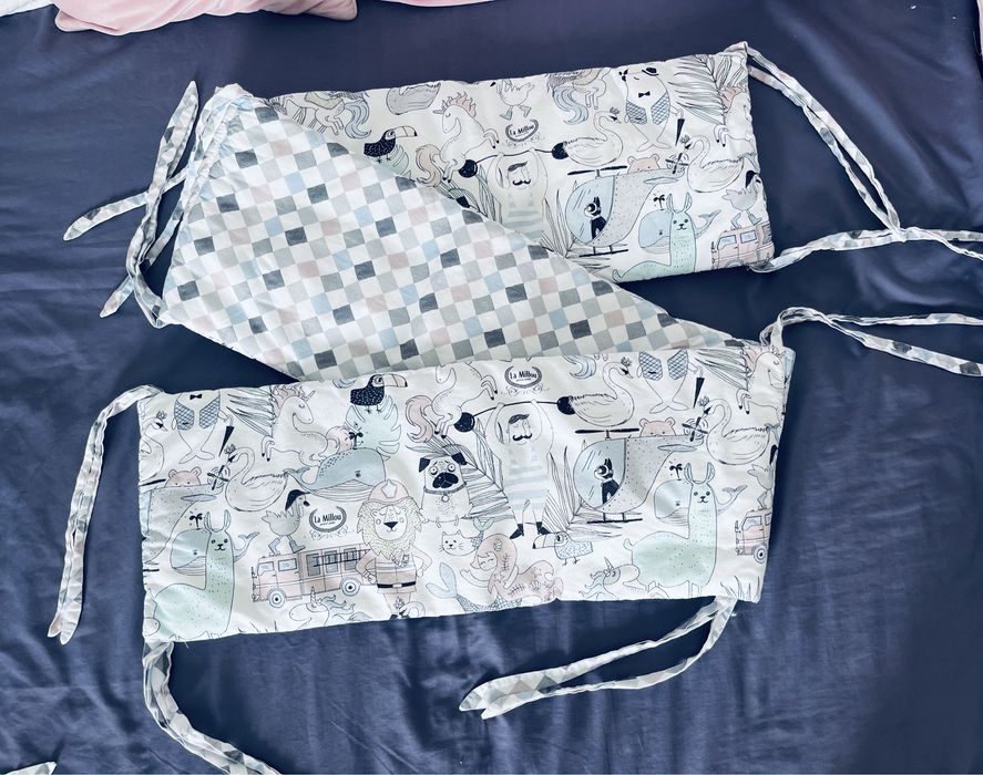 La Millou ochraniacze prześcieradło pozytywka zestaw