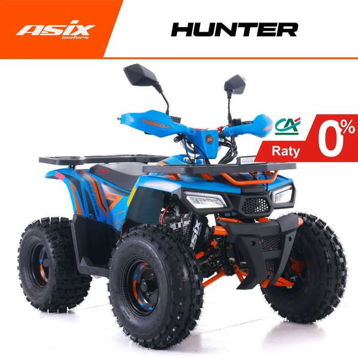ASIX Inny QUAD 125 ASIX HUNTER automat FOURCRAFT światła LED transport +gratisy