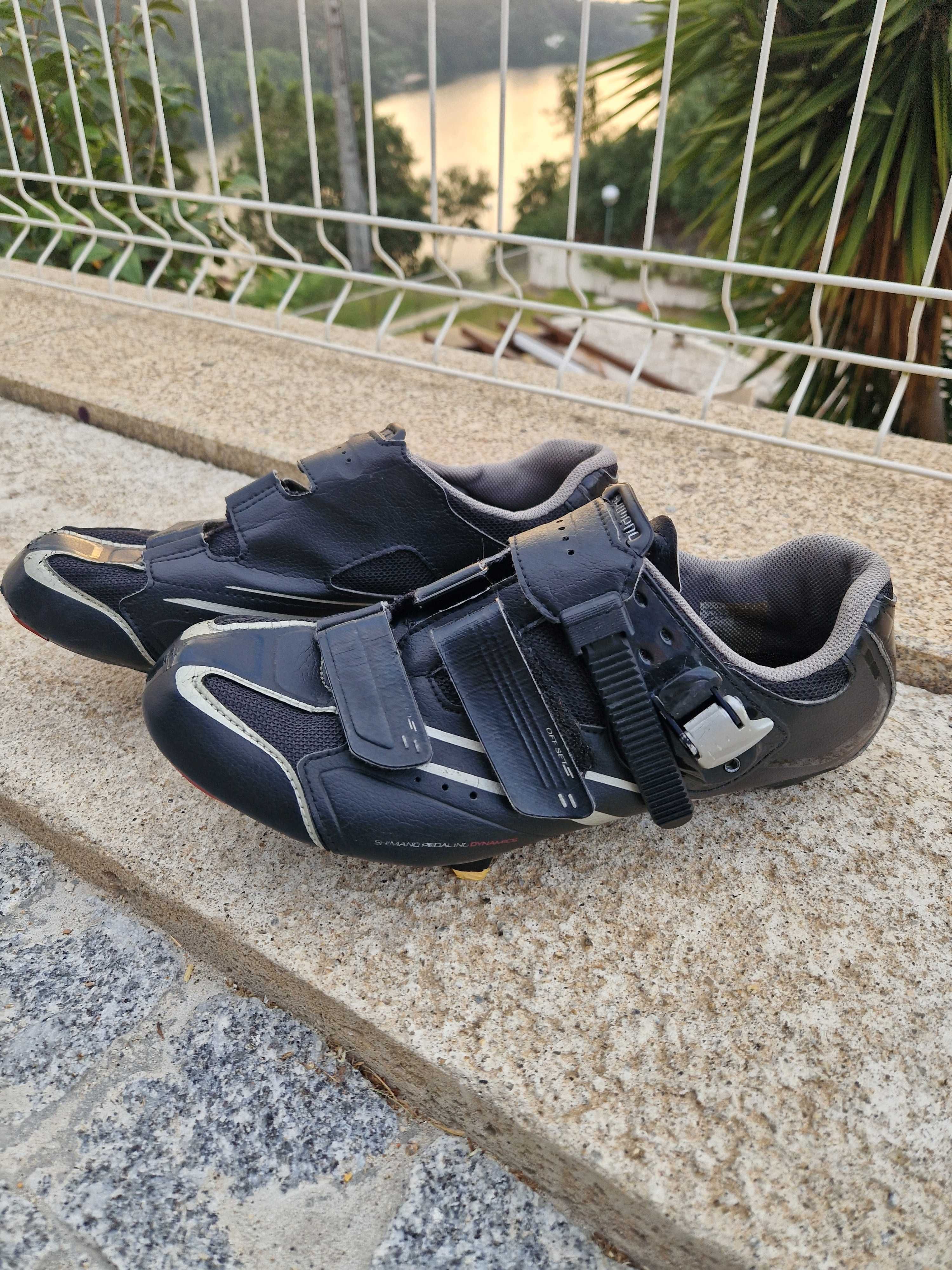 Sapatos bicicleta shimano