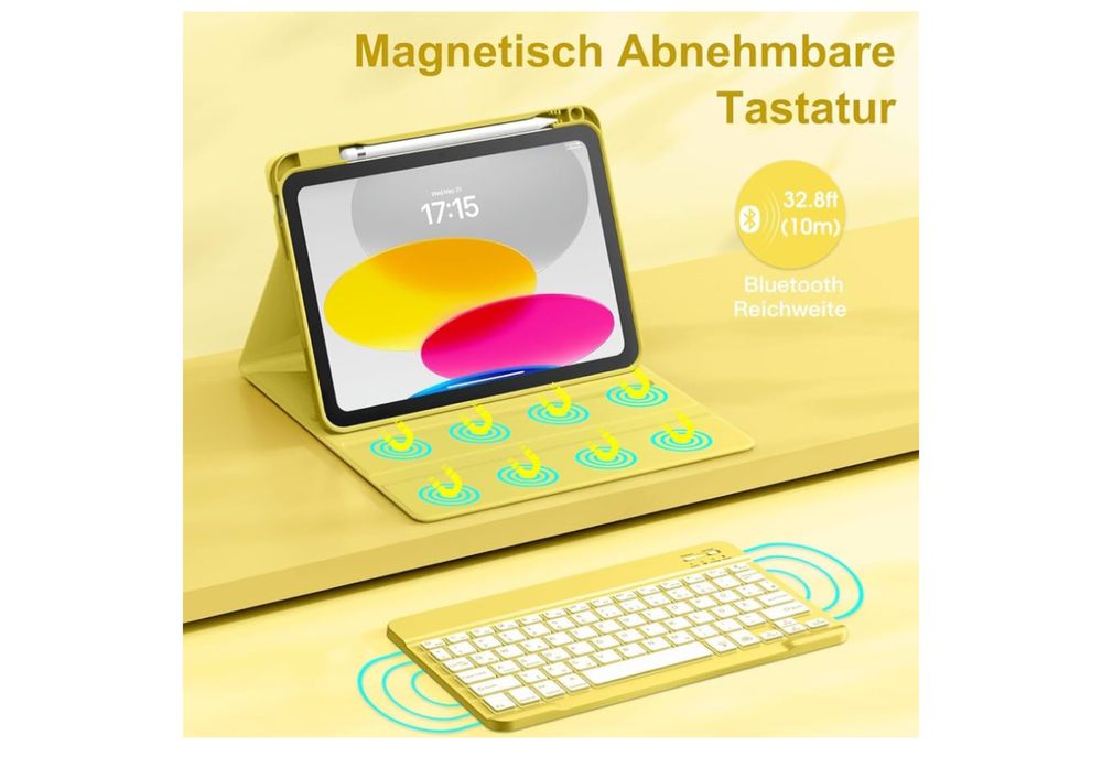 Etui z klawiatura do iPad 10 iPad 11 Vobafe