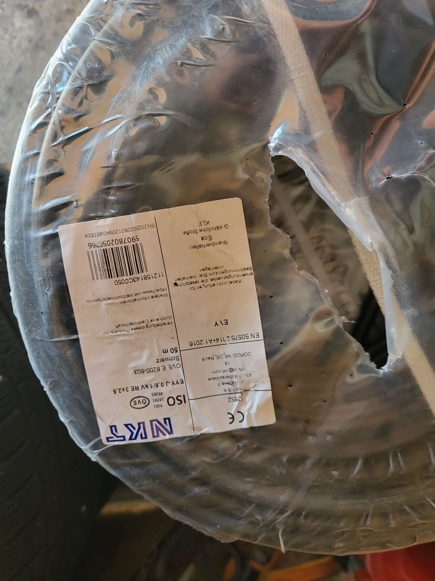 Kabel Ziemny 3x2,5 50m