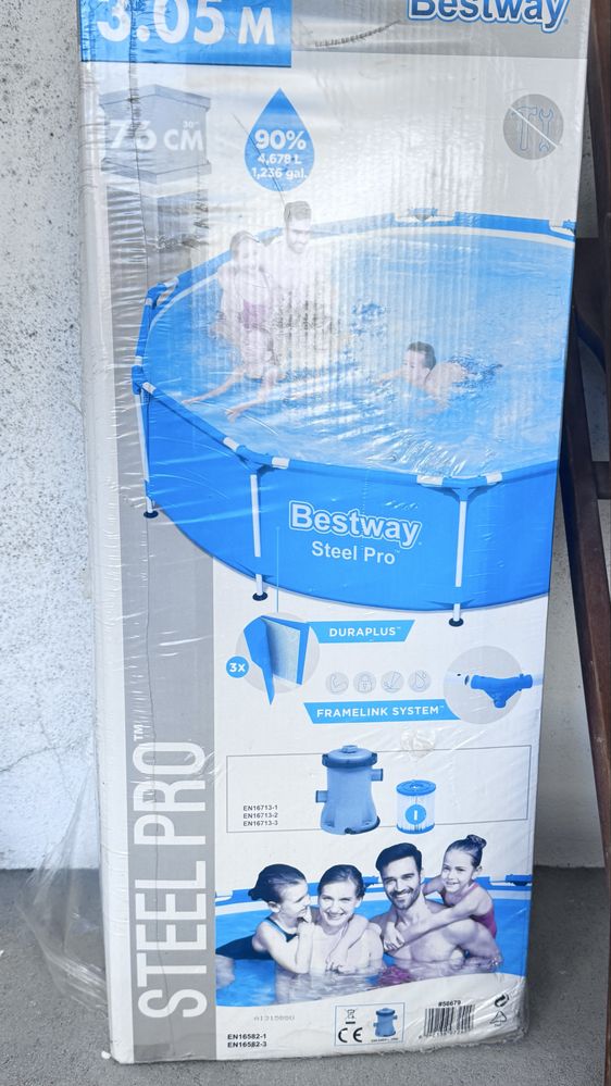 vendo piscina bestway nova