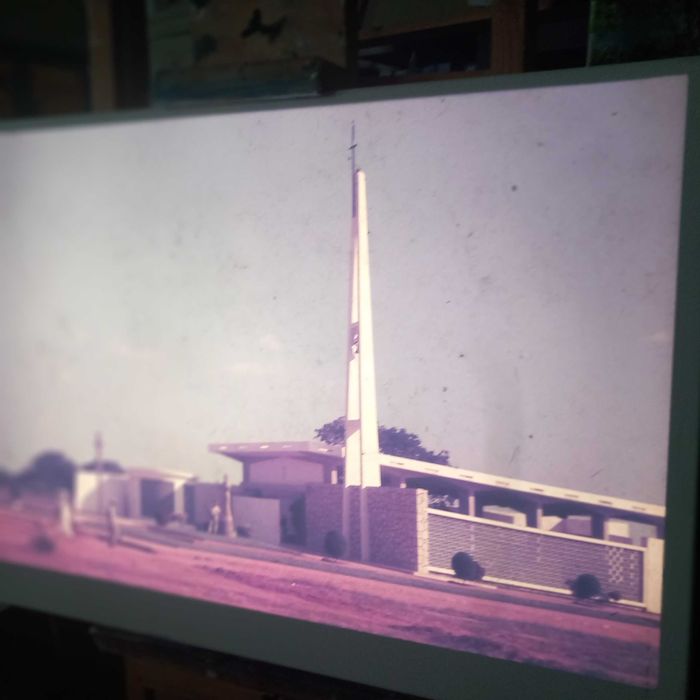 Conjunto de vários slides década 50/60