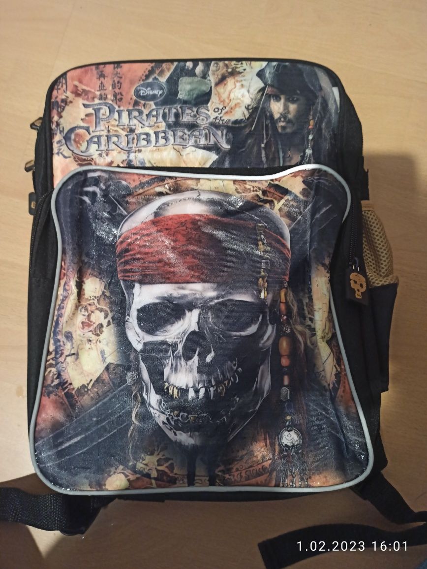Nowy plecak szkolny Piraci z Karaibów