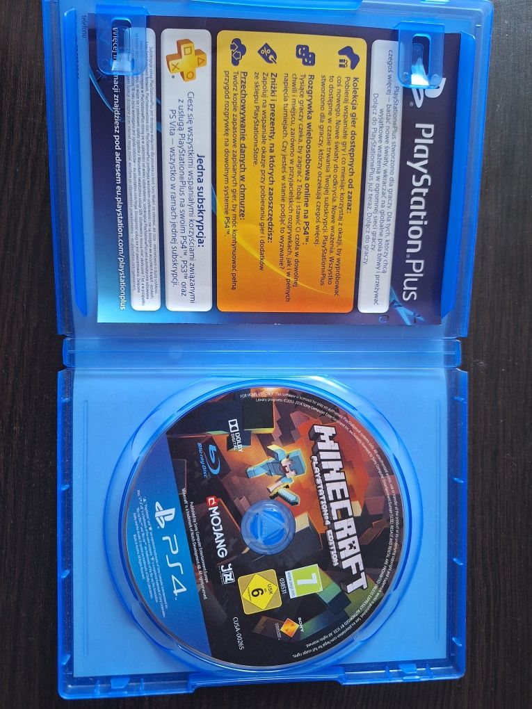 PS4 gra Minecraft