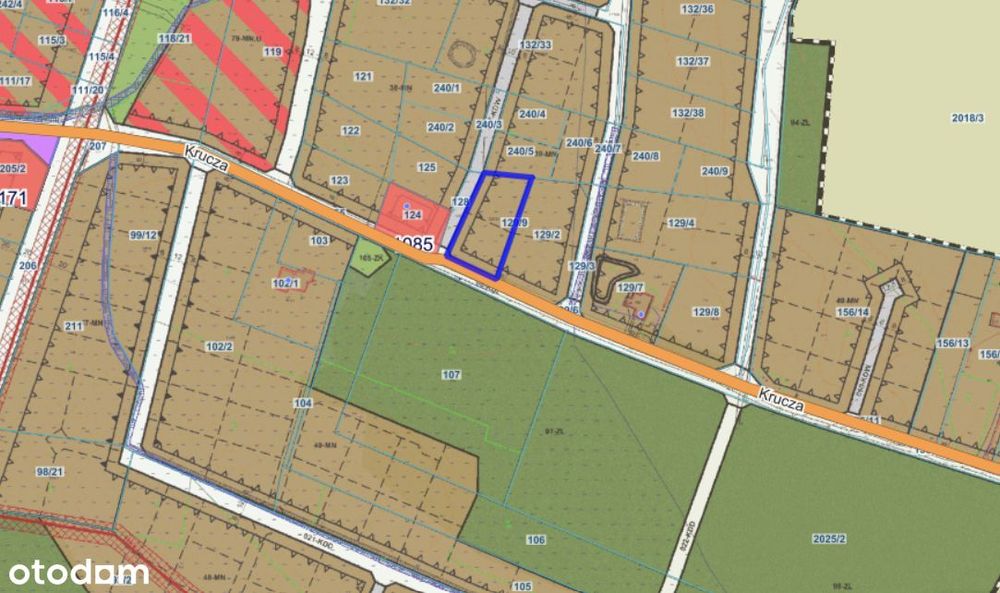 Działka budowlana otoczona lasem 5km od Kaszczorka (Toruń)