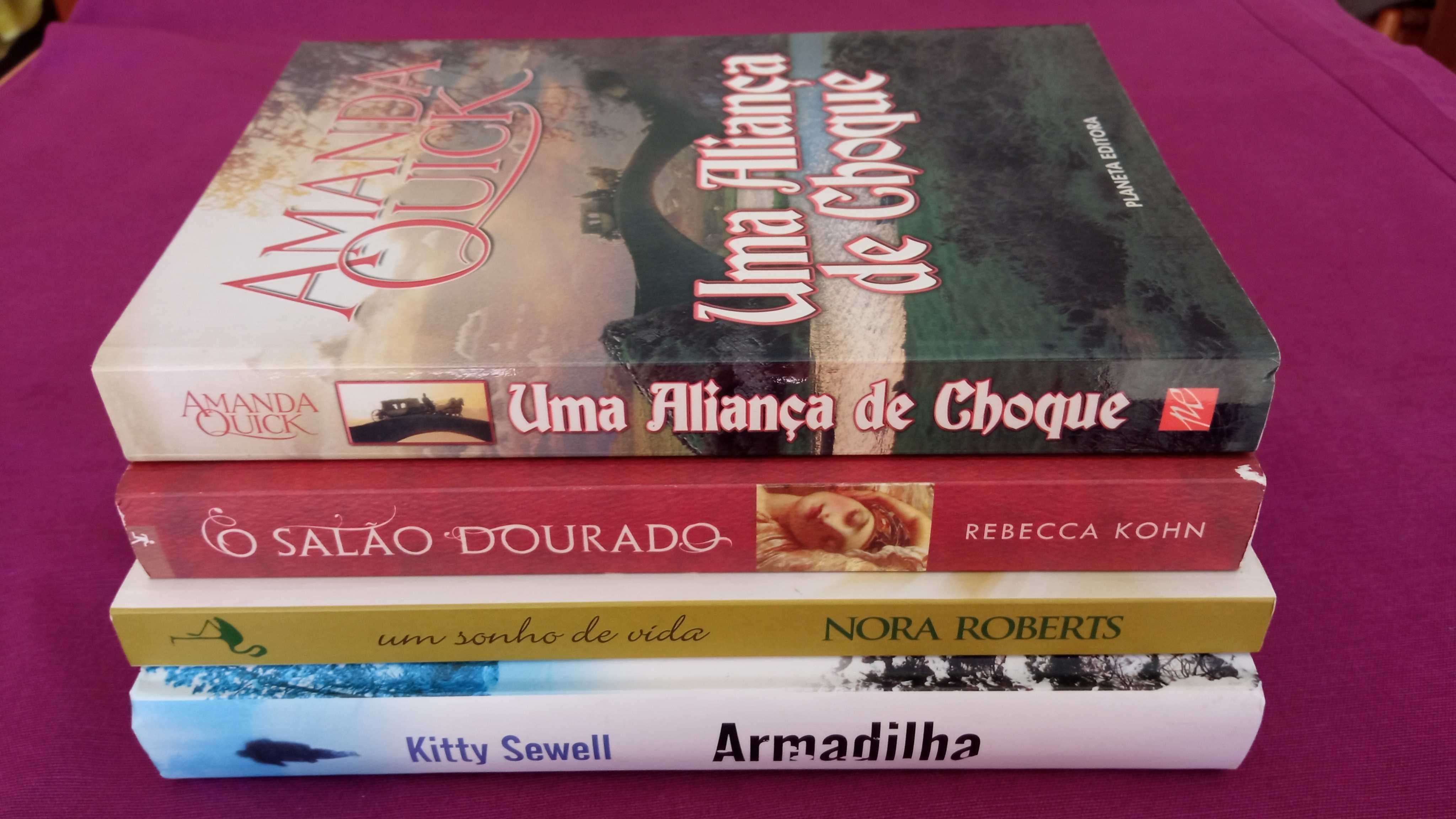 Romances: Amanda Quick, Kitty Sewell, Nora Roberts, Rebecca Khon