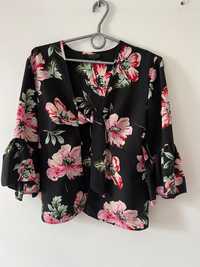 Topshop kimono bluzka w kwiaty