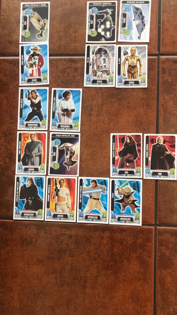 Cromos da Star Wars