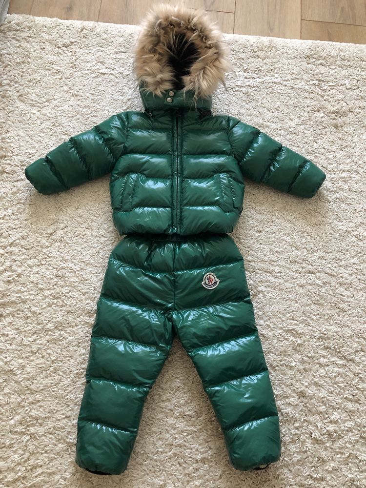 Зимовий дитячий комбінезон Moncler