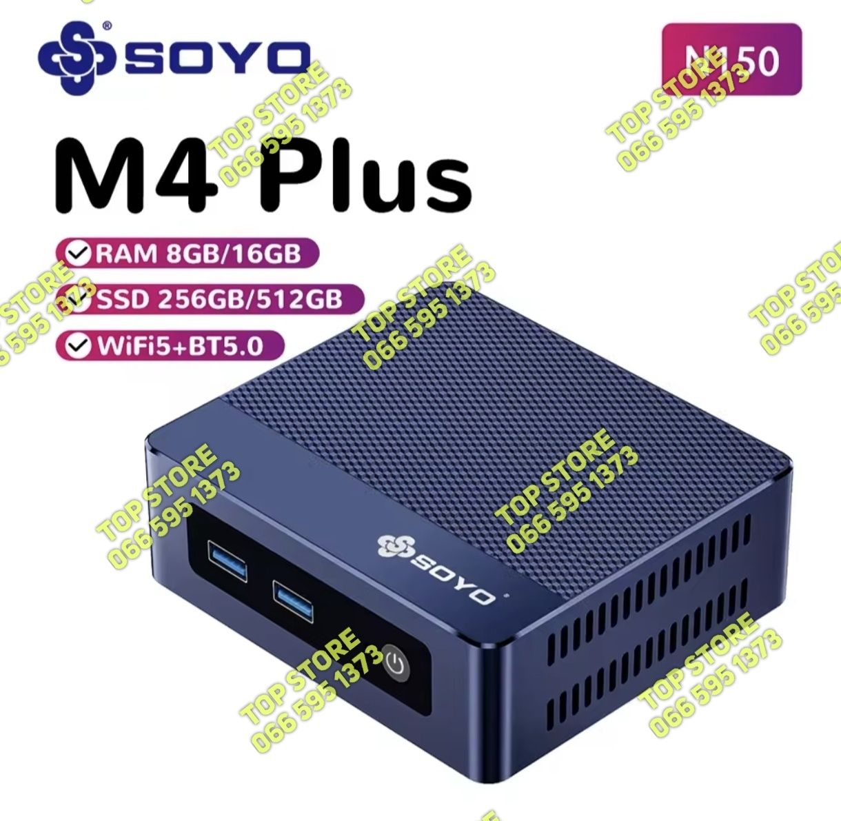 ‼️ Міні ПК Firebat T8 PLUS, SOYO, Intel N100, N150 16/512GB Windows 11
