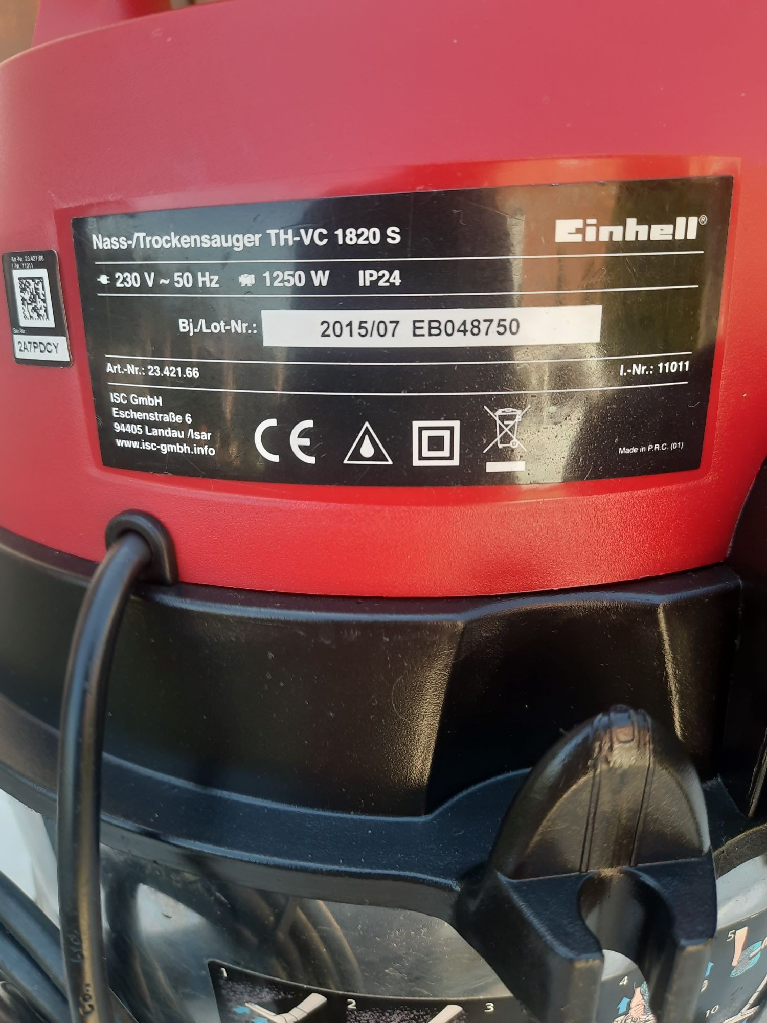Пилосос Einhell 1250W