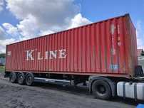 Kontenery morskie 40HC używane dobry stan sprzedaż transport wynajem