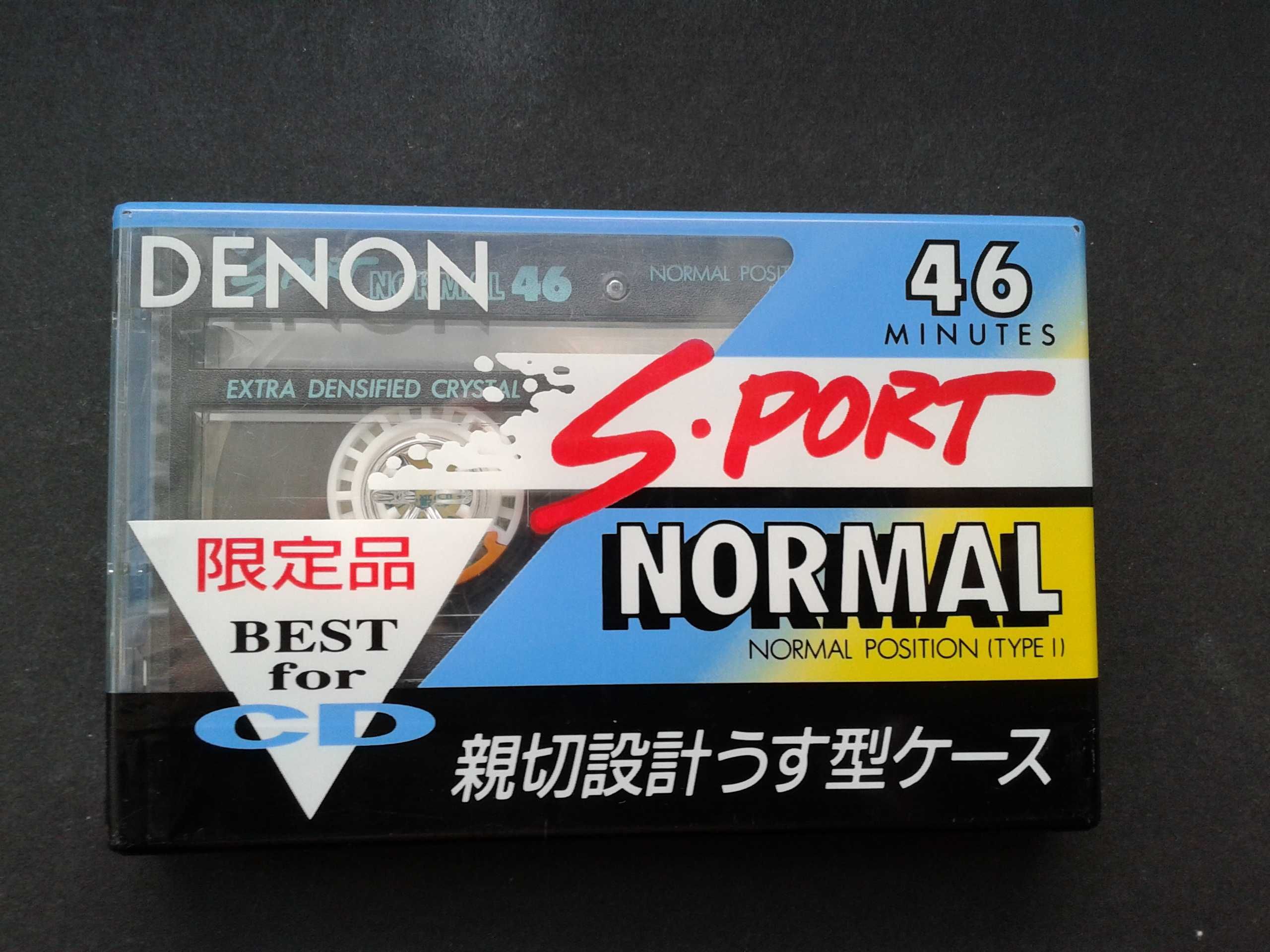 Аудиокассеты Denon S-Port 46, Denon S-Port 100, Denon RD-Z 54