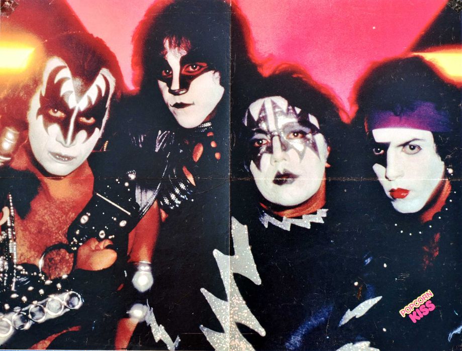 KISS - plakat  [magazyn Popcorn]