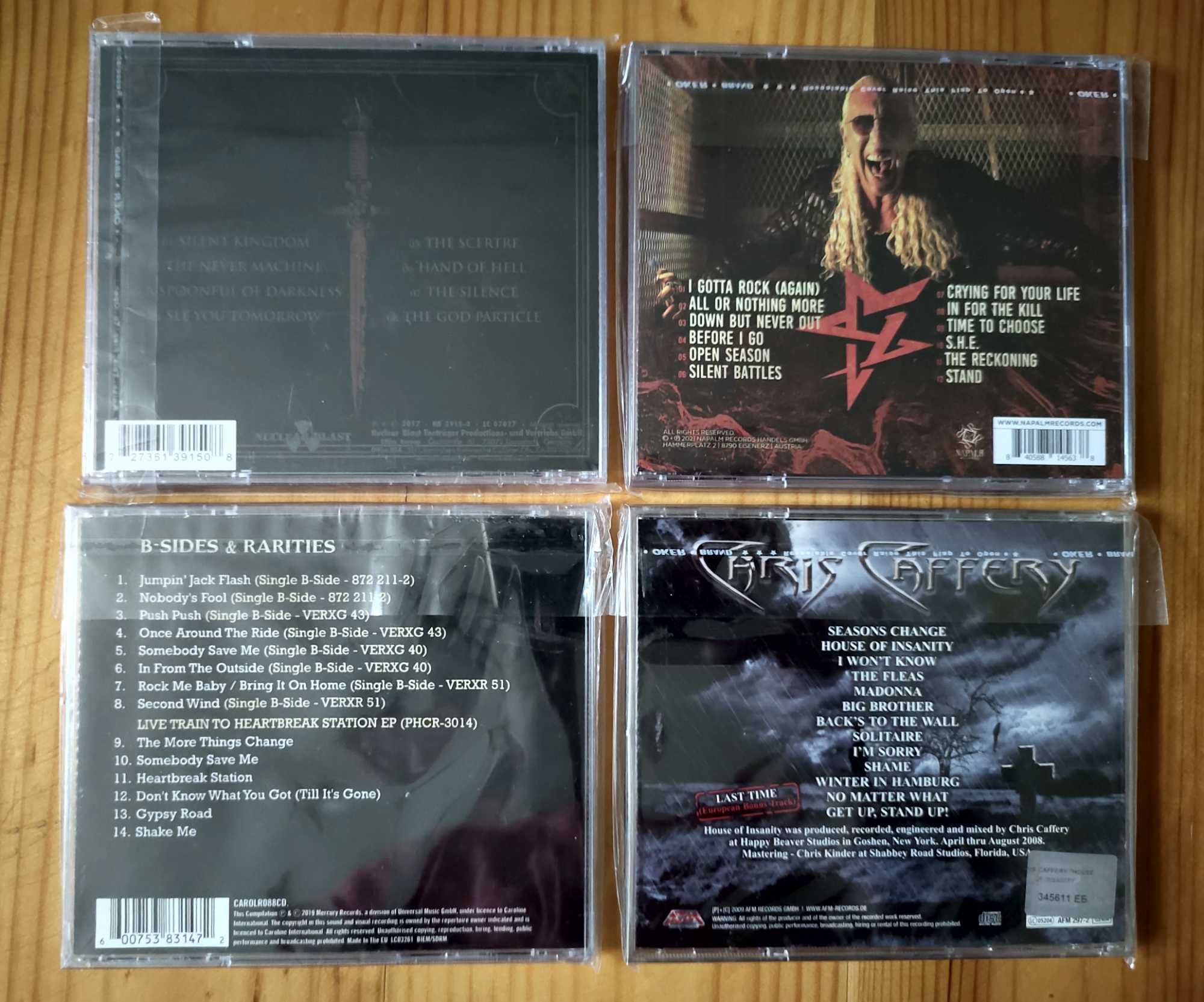 Диски Dee Snider, Doomsday Kingdom, Uriah Heep, Cochise, Manfred Mann