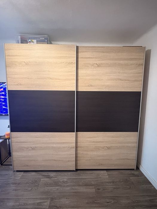 Szafa dąb spnoma wenge