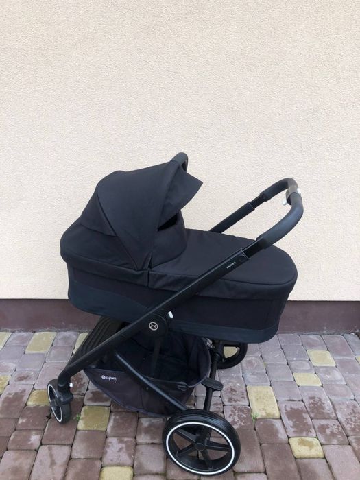 Коляска Cybex Balios S Lux Deep Black 3/1 з автокріслом