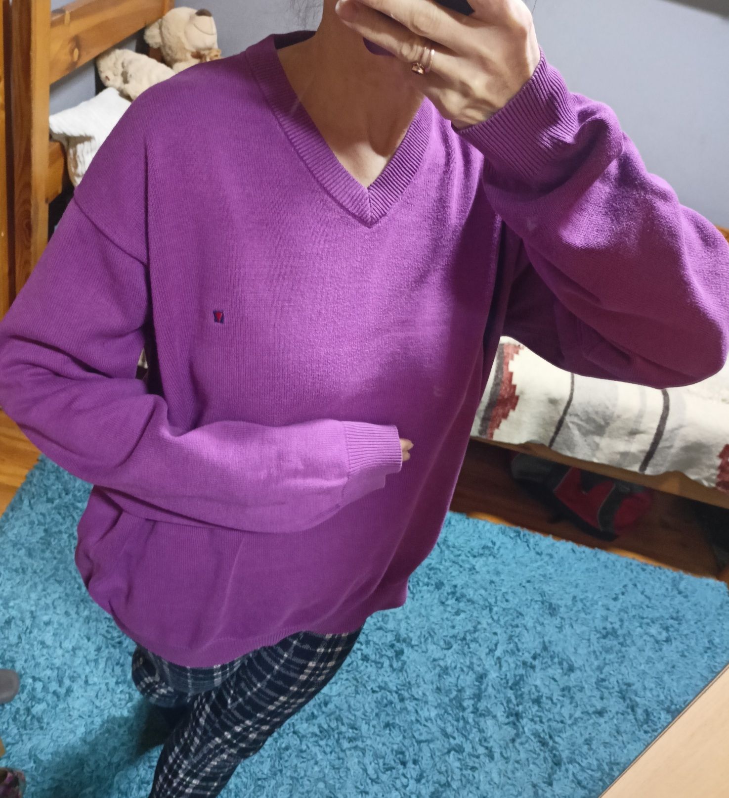 Sweter z bawełny