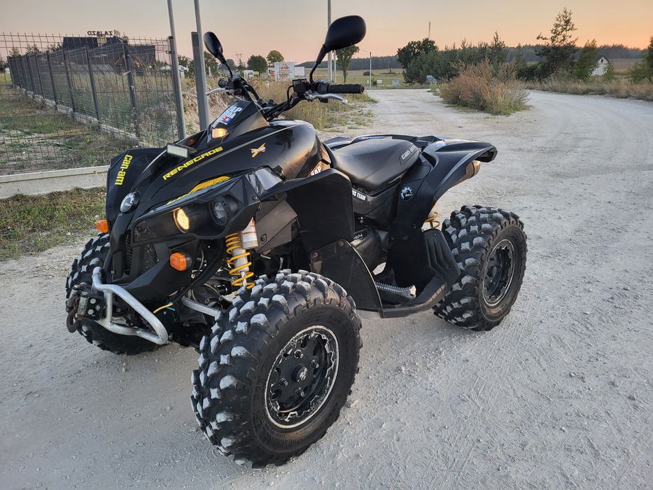 Can am renegade 800 4x4 ZAREJESTROWANY  ( nie polaris grizzly kodiak )