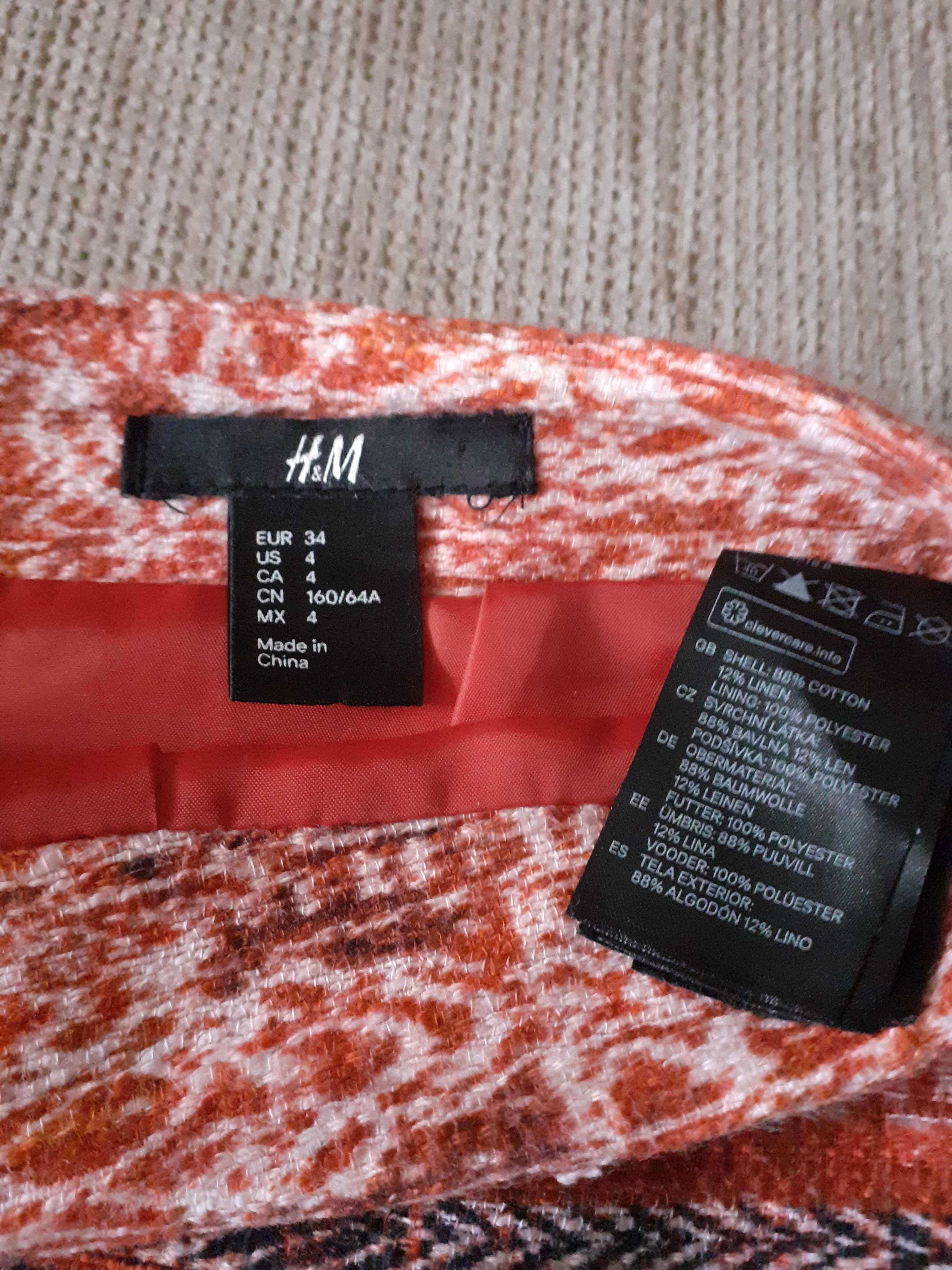 Spódnica mini H&M rozm.34